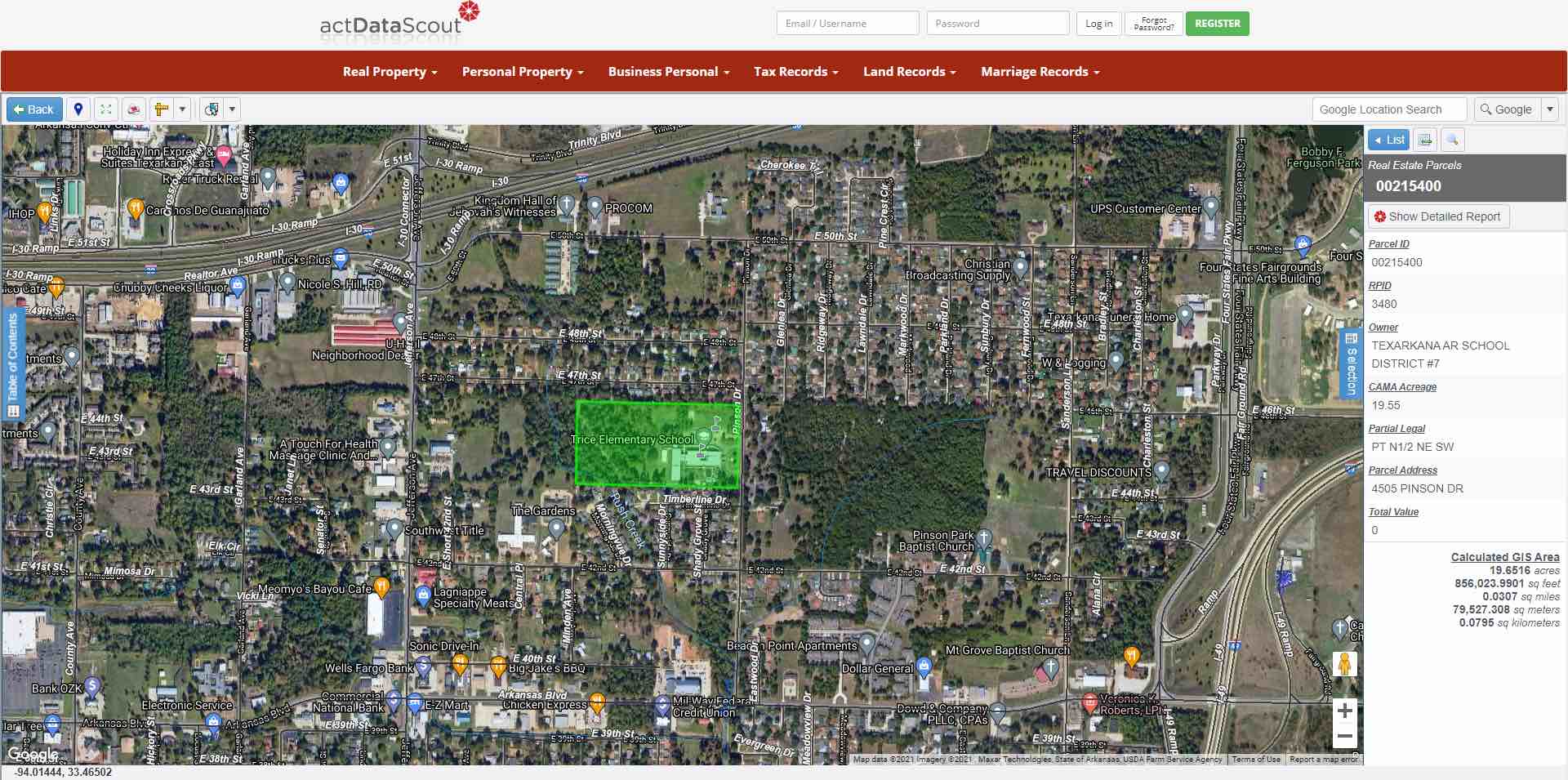 Interactive Mapping Example